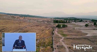 Bakan Ersoy "Geleceğe Miras Hierapolis" projesinin ayrıntılarını paylaştı