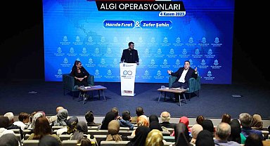 Başakşehir'de "Yeni Medya Söyleşileri" Hande Fırat ve Zafer Şahin'le başladı