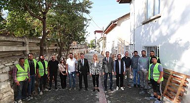 Başkan Doğan, üst yapı çalışmalarını inceledi