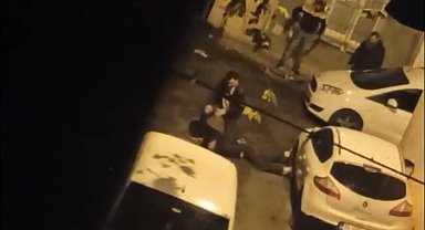 Beyoğlu'nda hareketli dakikalar kamerada: "Emaneti getirin, buradan adam alamazsınız"