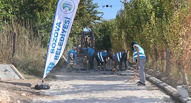Bozova'da üst yapı çalışmaları devam ediyor
