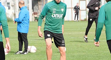 Bursaspor'da Zonguldak Kömürspor maçı hazırlıkları tamamlandı