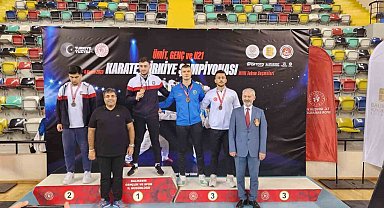 Büyükşehir Belediyesporlu karatecilerden 4 madalya