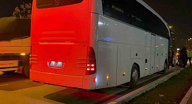 Çalıntı otobüs ile Anıtkabir gezisi İnegöl'de son buldu