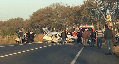 Çanakkale'de trafik kazası: 3 ağır yaralı
