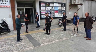 Çatıda 45 dakika önce gördüğü şahıs için ekipleri alarma geçirdi