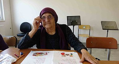 Denizli'de 79 yıl sonra gelen okuma-yazma sevinci