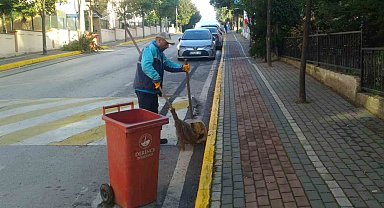 Derince'de hummalı temizlik