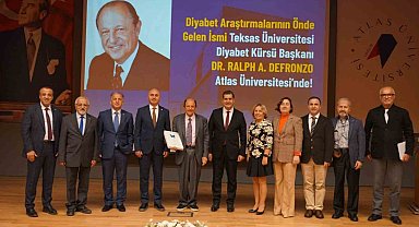 Diyabetin dünyaca ünlü ismi Dr. Ralph DeFronzo İstanbul'da ağırlandı