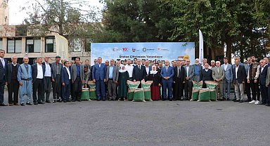 Diyarbakır'da çiftçilere 13 milyon TL değerinde kırmızı mercimek tohumu desteği sağlandı