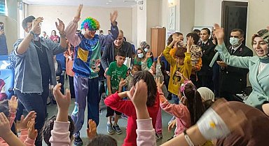 Diyarbakır'da lösemili çocuklar unutulmadı