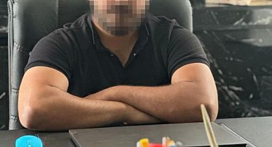 Evinin balkonundan ateş etti, polis ekiplerince yakalandı