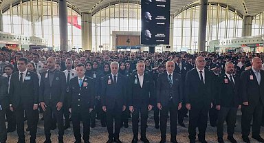 Gazi Mustafa Kemal Atatürk vefatının 85'inci yılında İstanbul Havalimanı'nda anıldı