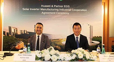 Huawei Türkiye ve Partner EGS, Türkiye'de Inverter üretimi için işbirliğine gidiyor