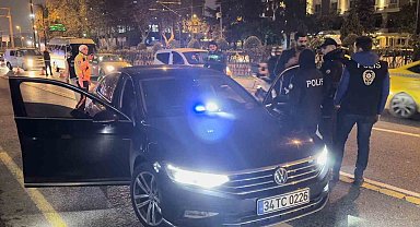 İstanbul'da çakar kullanan sürücüye 4 bin 64 TL ceza