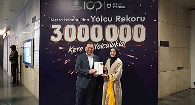 İstanbul'da raylı sistem kullanımında tarihi rekor: Günlük 3 milyon yolcu