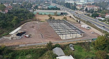 Karamürsel terminal binasında yüzde 40 ilerleme