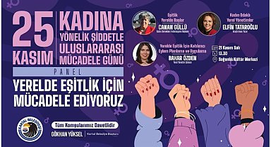 Kartal Belediyesi 'Yerelde Eşitlik İçin Mücadele Ediyoruz' paneline ev sahipliği yapacak