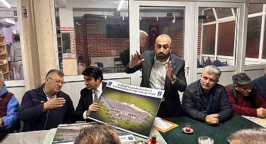 Kayapa'ya kurulacak katı atık tesisini halka anlattılar