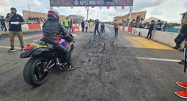 Kepez'de Motodrag heyecanı