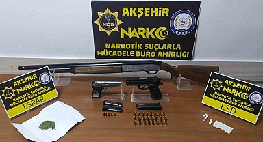 Konya'da uyuşturucu operasyonu: 2 gözaltı