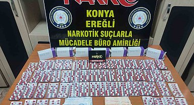 Konya'da uyuşturucu operasyonu: 3 tutuklama