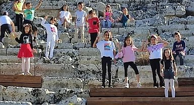 Köyceğiz Beyobası İlkokulu Kaunos'u gezdi