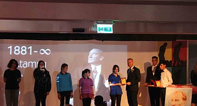 Köyceğiz'de Atatürk törenle anıldı
