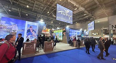 Londra Turizm Fuarı'nda Kemer standına ilgi