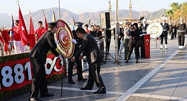Marmaris'te 10 Kasım Atatürk'ü Anma törenleri gerçekleşti