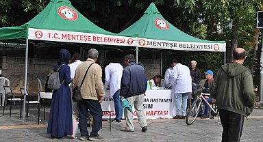 Muğla'da organ bağışı için stant kuruldu
