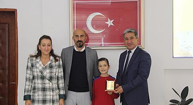 Muğla'da resim yarışmasında öğrenciler ödüllerini aldı