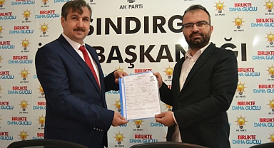 Muhammet Fatih YILDIZ Başvurusunu Yaptı