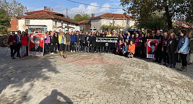 Mysia Yolları'nda Atatürk'ü andılar