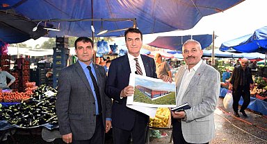 Osmangazi'nin modern pazar alanlarına yenisi ekleniyor