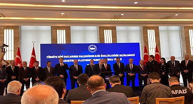 PAÜ'nün proje tanıtımı Cumhurbaşkanlığı külliyesinde gerçekleşti