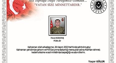 Pençe-Kilit bölgesinde çıkan çatışmada şehit sayısı 3'e yükseldi