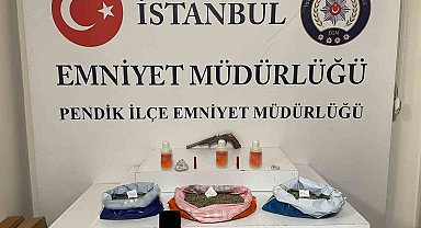 Pendik'te uyuşturucu satışı yapılan adrese baskın: 1 kişi yakalandı