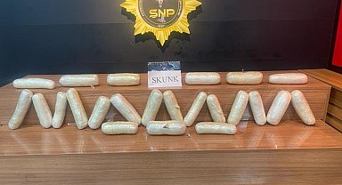 Şanlıurfa'da 10 kilo 450 gram uyuşturucu ele geçirildi
