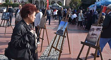 Ülkü Ocakları Aliağa İlçe Başkanlığından Atatürk sergisi