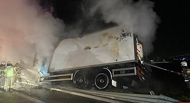2 kişinin kamyonda yanarak can verdiği kazada sürücü hakkında karar verildi
