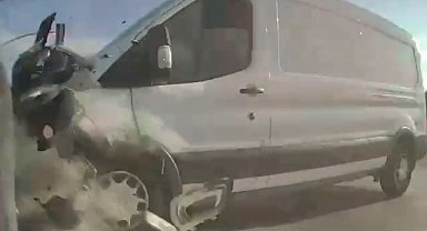 Arnavutköy'de Tesla'nın karıştığı kazanın görüntüleri ortaya çıktı