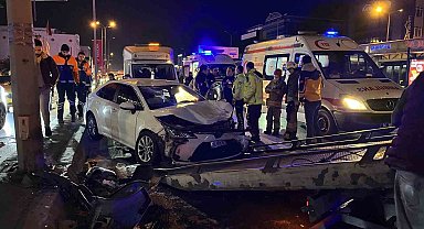 Avcılar E-5'te trafik kazası: 4 yaralı