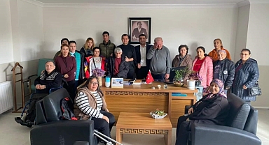 Ayvalıklı Engellilerden Sağlıkçılara Ziyaret