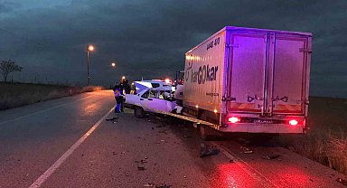 Başkent'te trafik kazası: 1 ölü, 2 yaralı