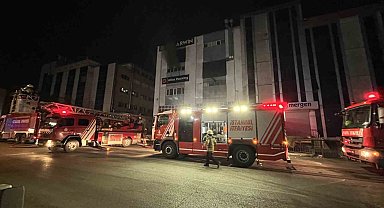 Beylikdüzü'nde boya atölyesinde korkutan yangın