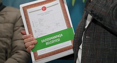 Gaziosmanpaşa'da İstanbul Vadi Evleri 6. Kısım'daki hak sahipleri tapularına kavuştu