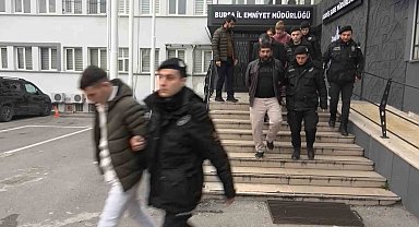 Hırsız çetesi aileden 10'u tutuklandı, 3'ü adli kontrolle serbest bırakıldı