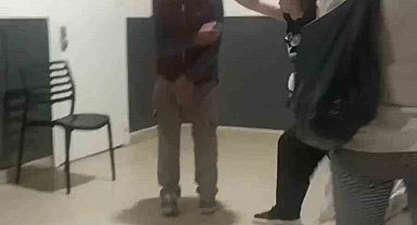 İstanbul'da alkollü kadın hastaneyi birbirine kattı: O anlar kamerada