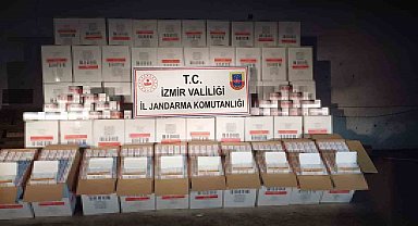 İzmir'de jandarmadan kaçakçılık baskınları: 6 gözaltı